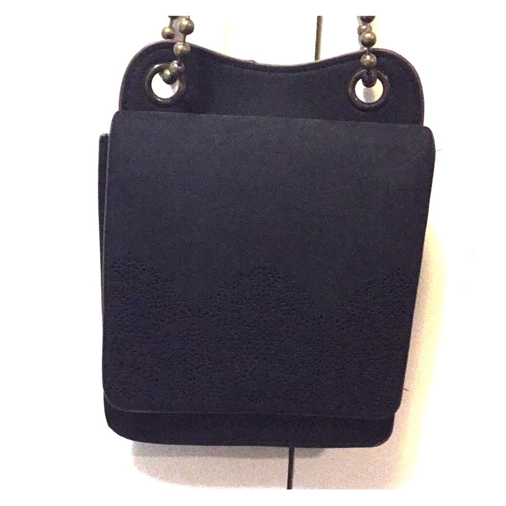 Black Crossbody Bag- Adjustable Strap